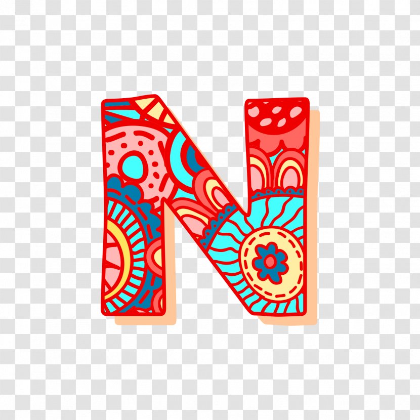 Letter Adobe Illustrator Download - N - Pattern Transparent PNG