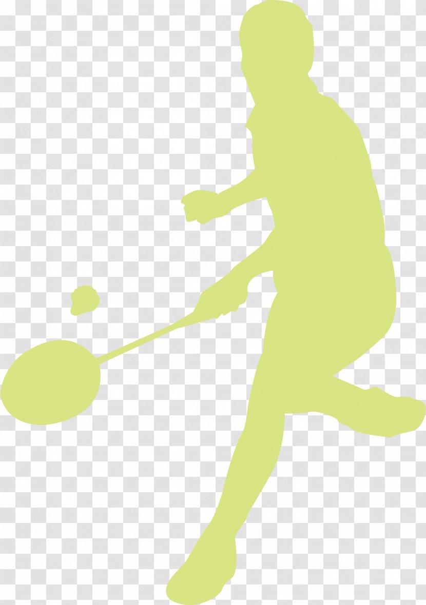 Net Badminton Cartoon - Model Sheet - Silhouette Figures Transparent PNG