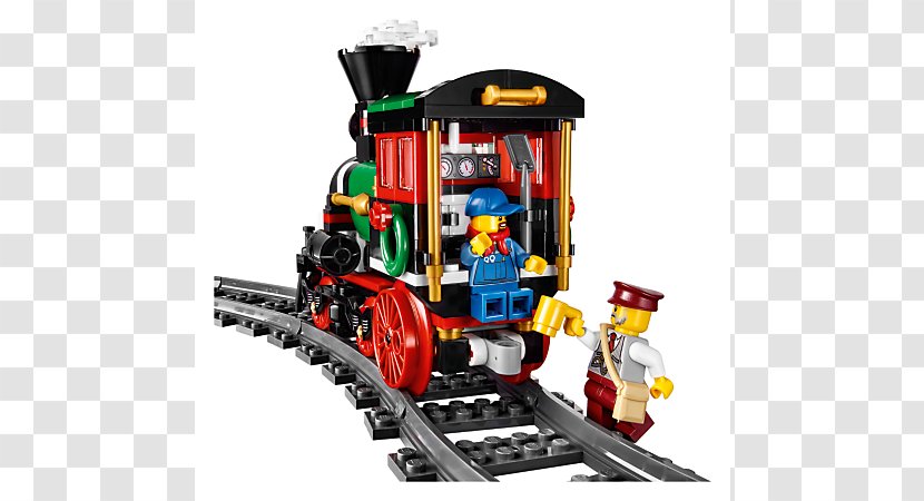 LEGO 10254 Creator Winter Holiday Train Lego Toy - Minifigure Transparent PNG