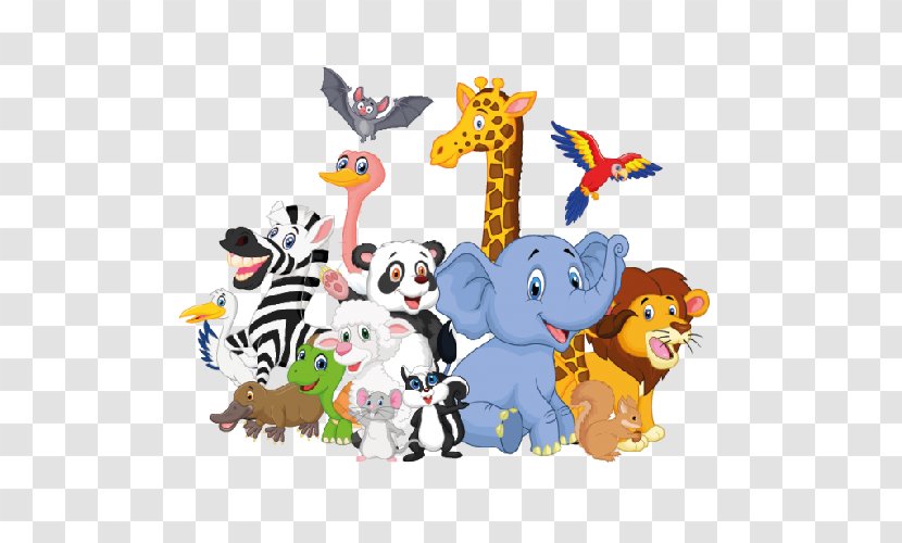 Cartoon Animal Clip Art - Safari Transparent PNG