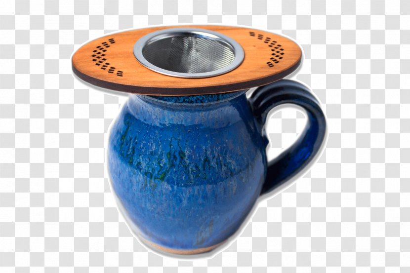 Coffee Cup Pottery Ceramic Mug Cobalt Blue Transparent PNG