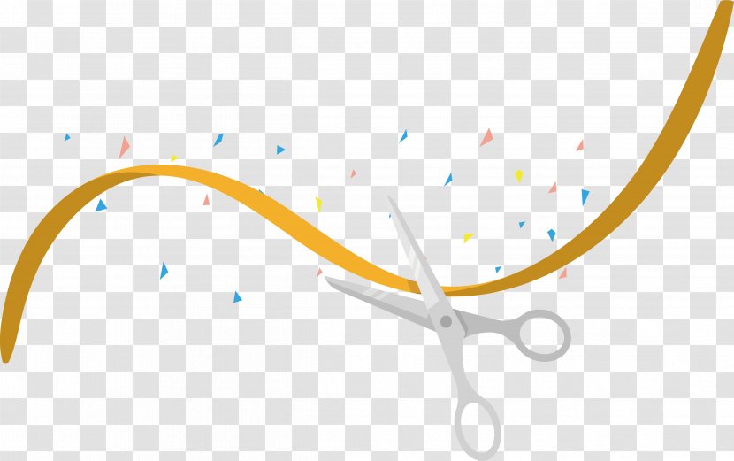 Line Angle Point - Square Inc - Golden Ribbon Cutting Ceremony Transparent PNG