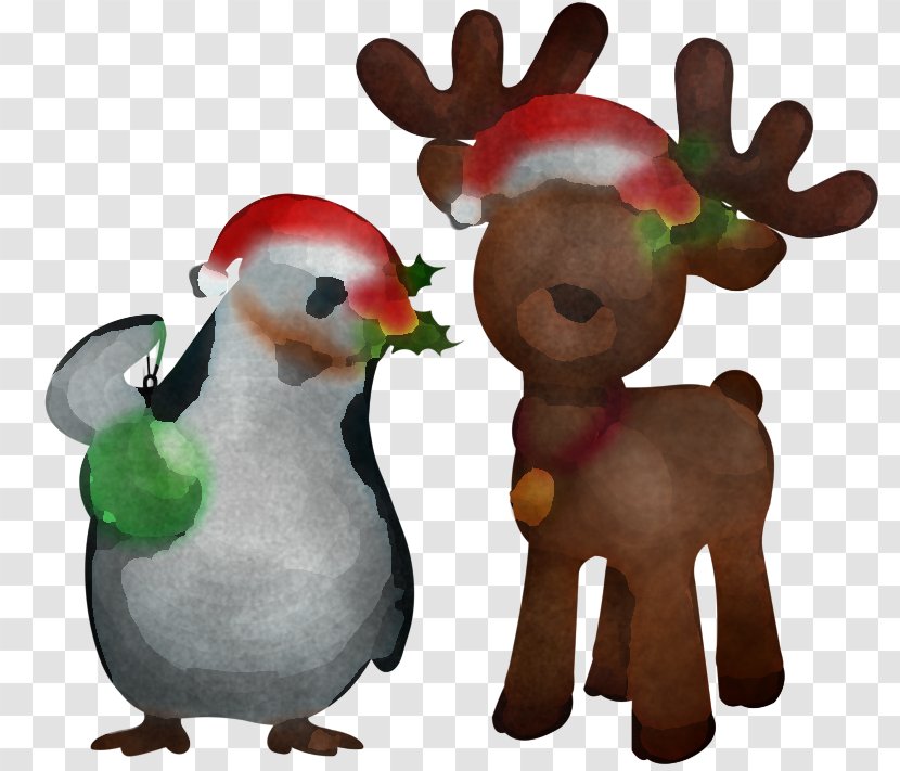 Reindeer - Animation - Christmas Flightless Bird Transparent PNG