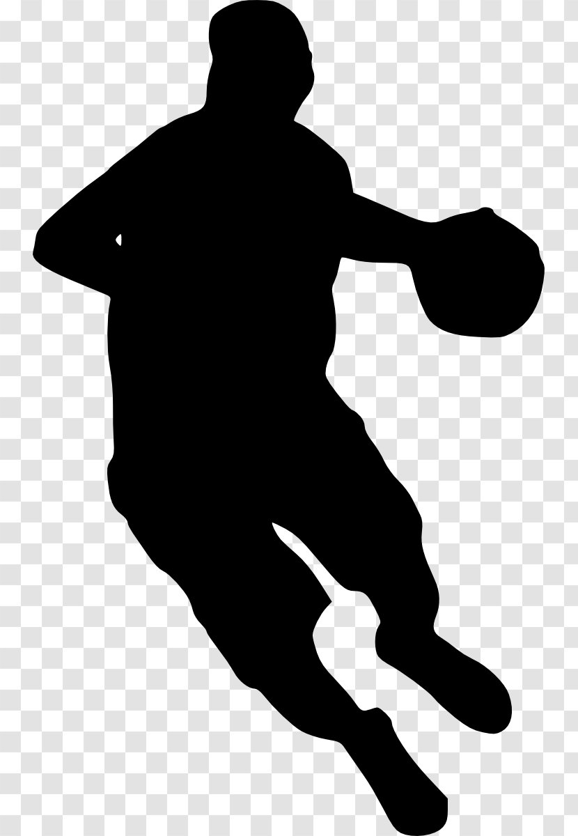 Silhouette Basketball Champions League - Court - Silhouettes Transparent PNG