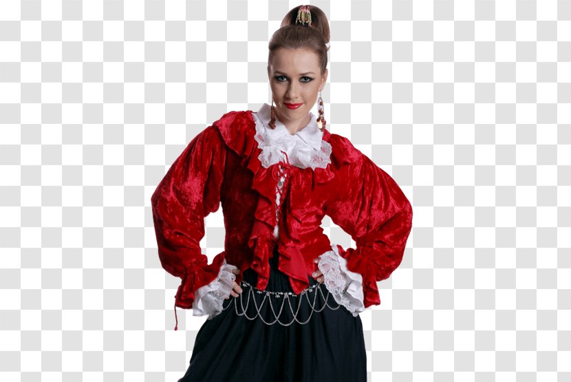 Mary Read Blouse Costume Clothing Piracy - Heart - Plus Thick Velvet Transparent PNG