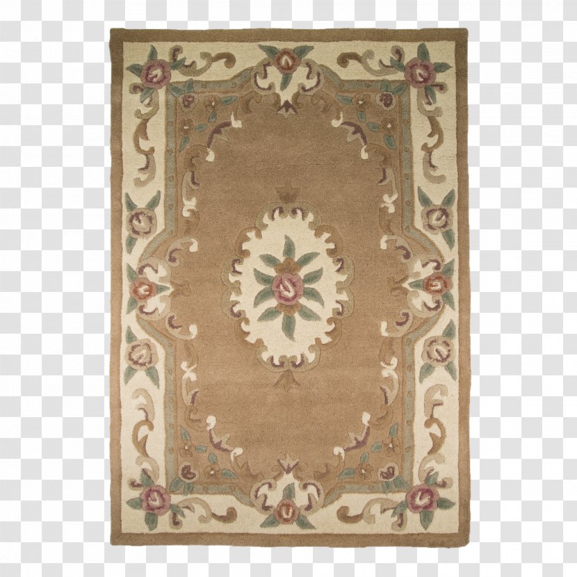 Wilton Aubusson Carpet Oriental Rug - Beige Transparent PNG