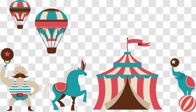 Traveling Carnival Circus Illustration - Recreation Transparent PNG