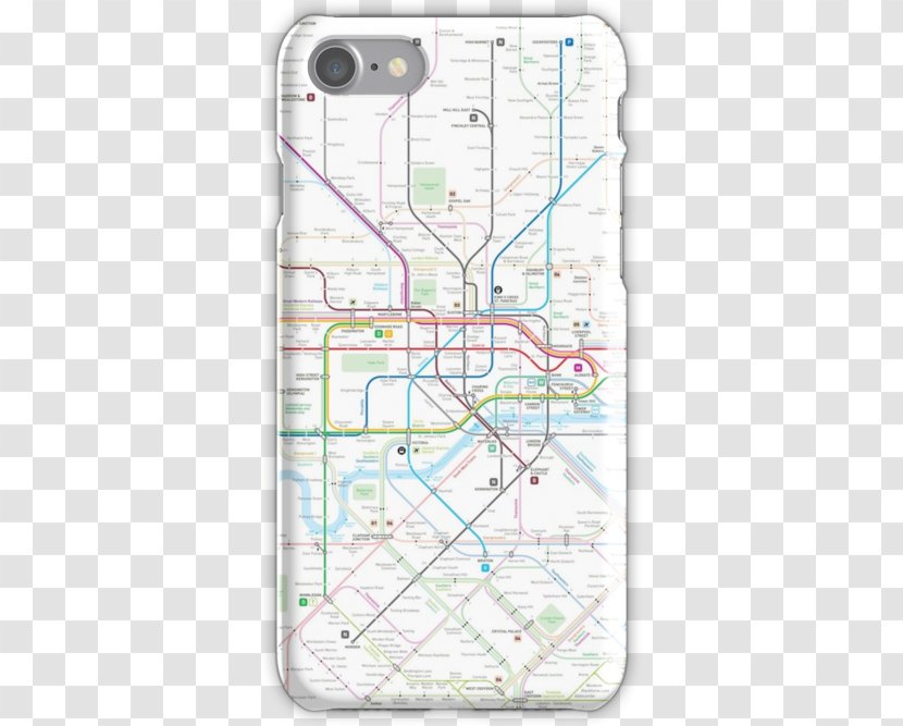 Snap Case IPhone 7 Chapter Twelve Mobile Phone Accessories - Brett Dier - London Map Transparent PNG