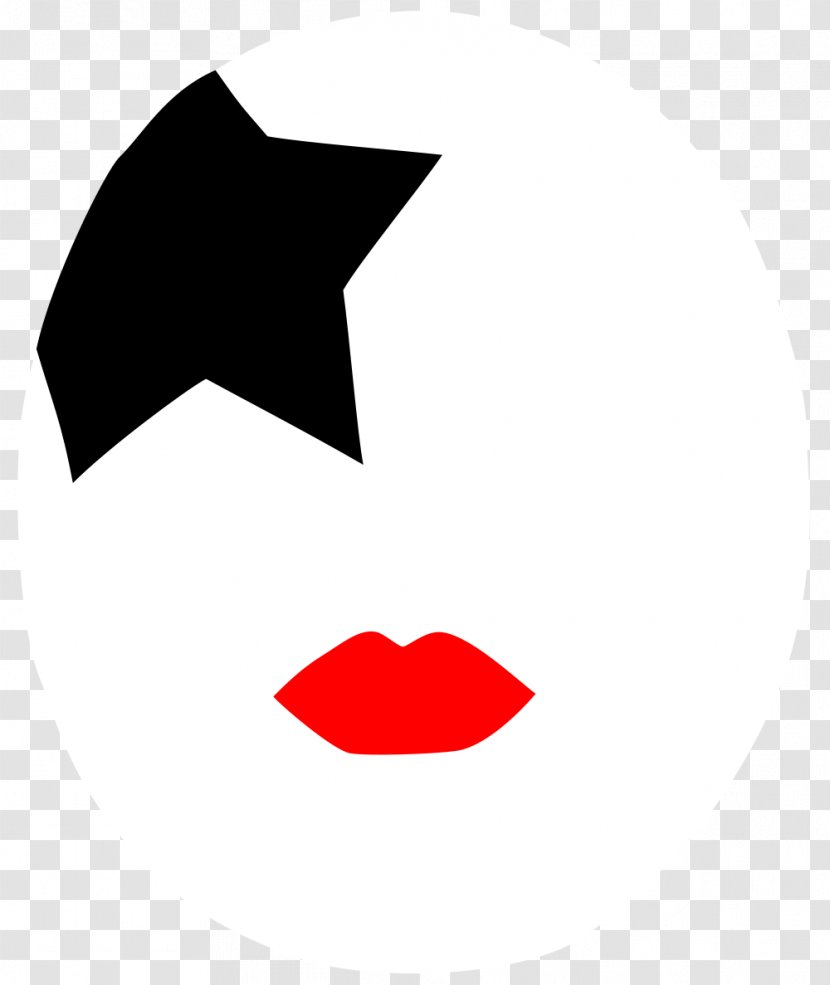 Kiss Cosmetics Stencil Guitarist - Logo Transparent PNG