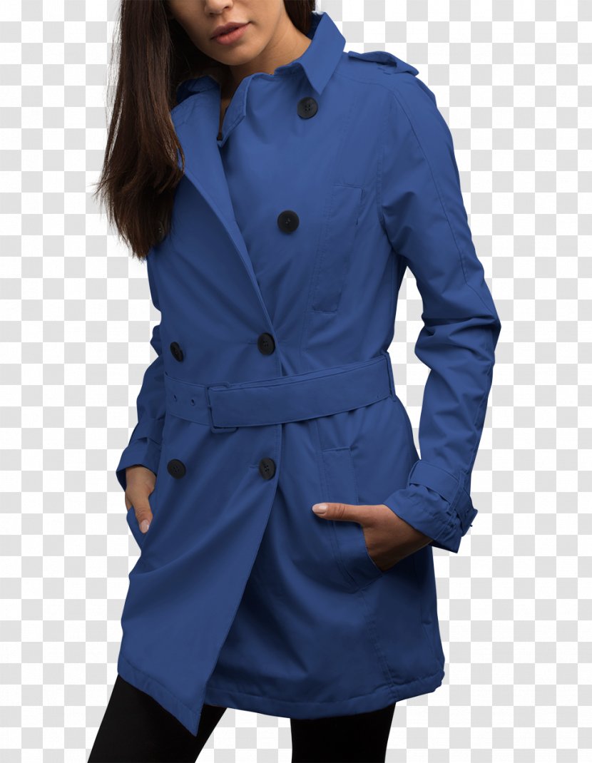 Trench Coat Overcoat Clothing Pocket - Jacket Transparent PNG