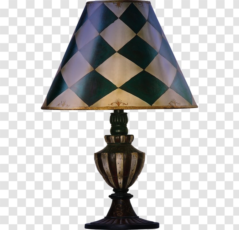 Lamp - Lighting - Western Classical Painted Transparent PNG