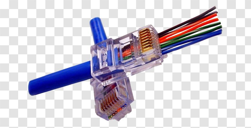 Category 5 Cable Twisted Pair 6 8P8C Network Cables Transparent PNG
