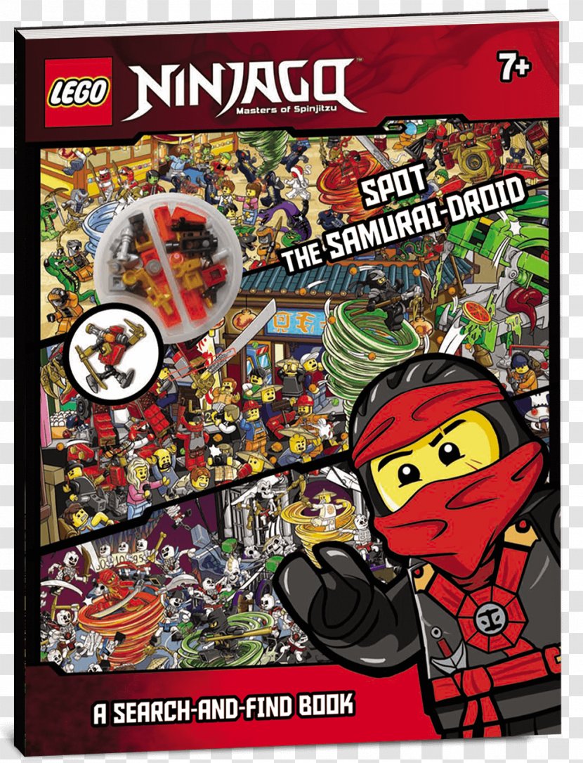 Lego Ninjago: Spot The Samurai-Droid (a Search-And-Find Book) Amazon.com LEGO Character Encyclopedia - Ninjago Masters Of Spinjitzu - Minifigures Transparent PNG