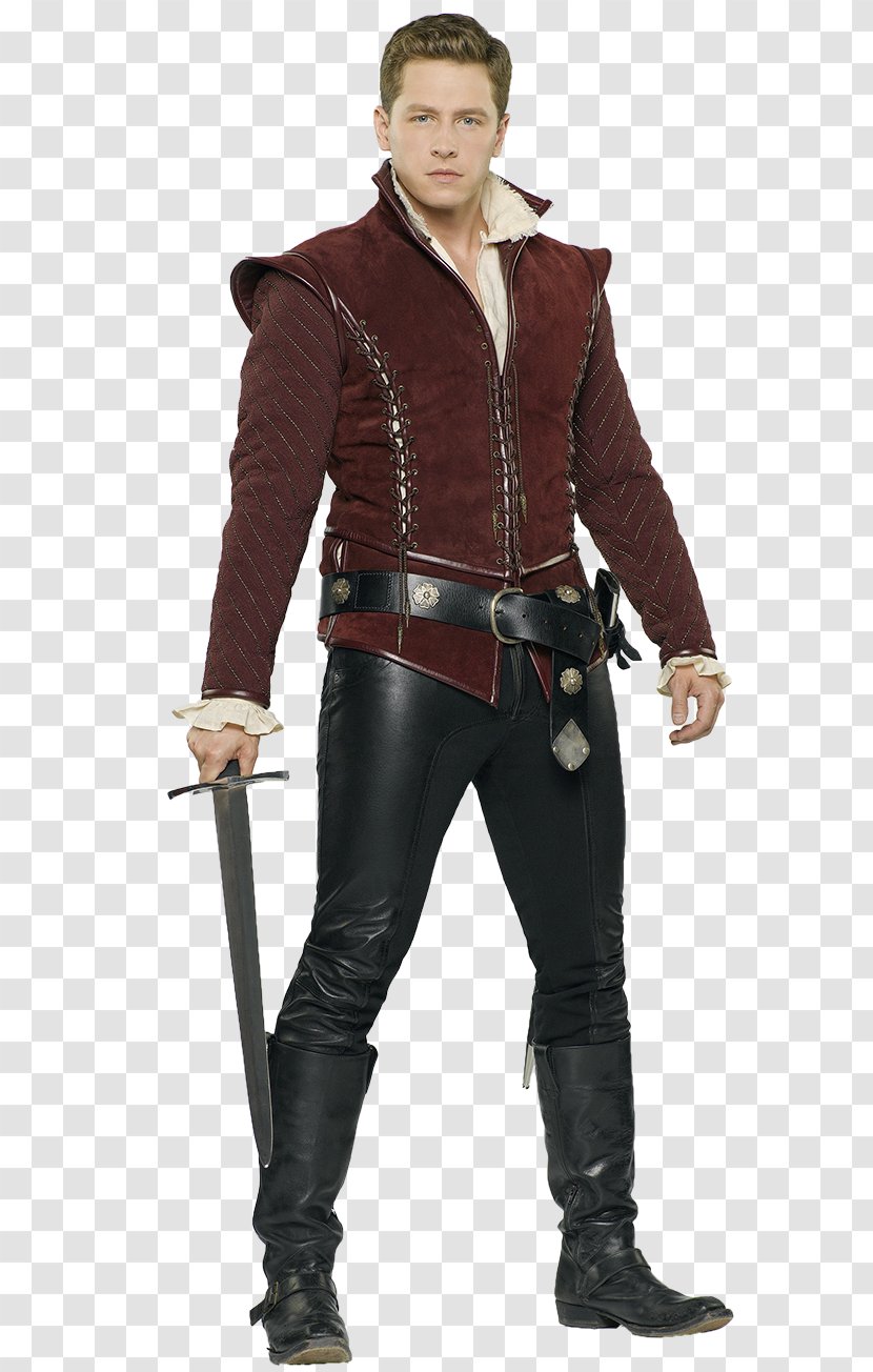 Josh Dallas Once Upon A Time David Nolan Prince Charming Emma Swan - Costume Transparent PNG