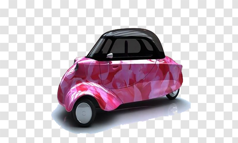 Car - Model - Pink Technology Transparent PNG