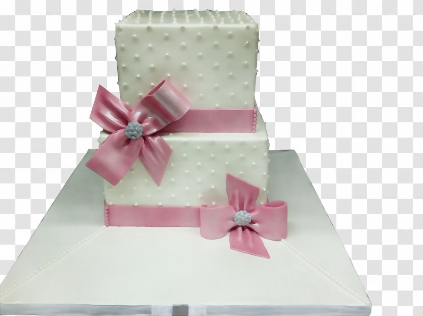 Wedding Cake - Watercolor - Birthday Ceremony Supply Transparent PNG