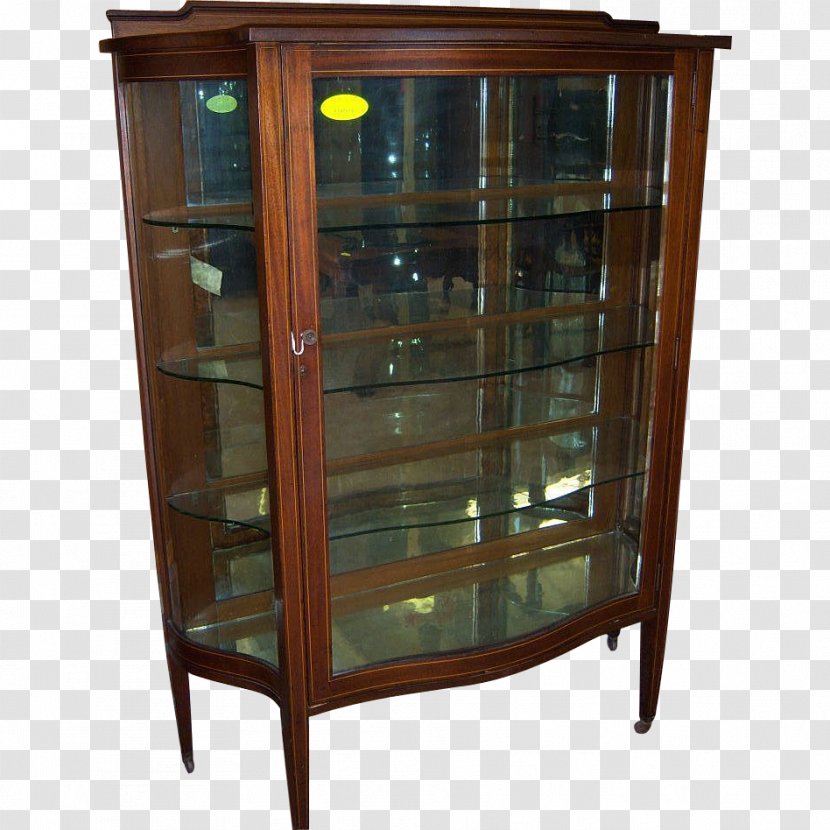 Display Case Glass Antique Shelf Cabinetry Transparent PNG