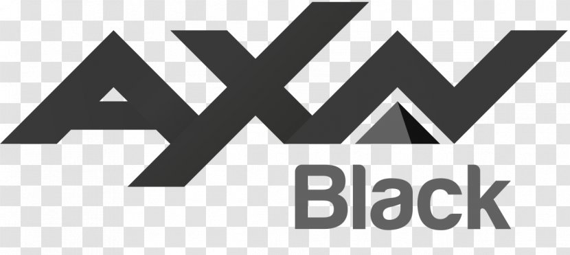 AXN Black Television Channel Sony Pictures - Monochrome Transparent PNG
