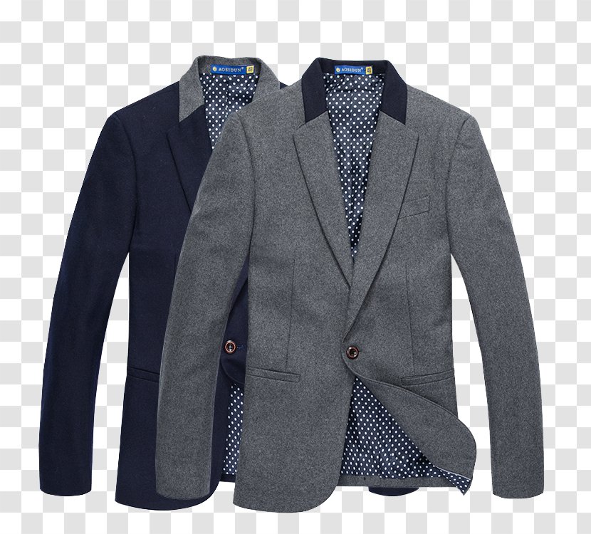 Blazer Suit Coat - Men's Suits Transparent PNG