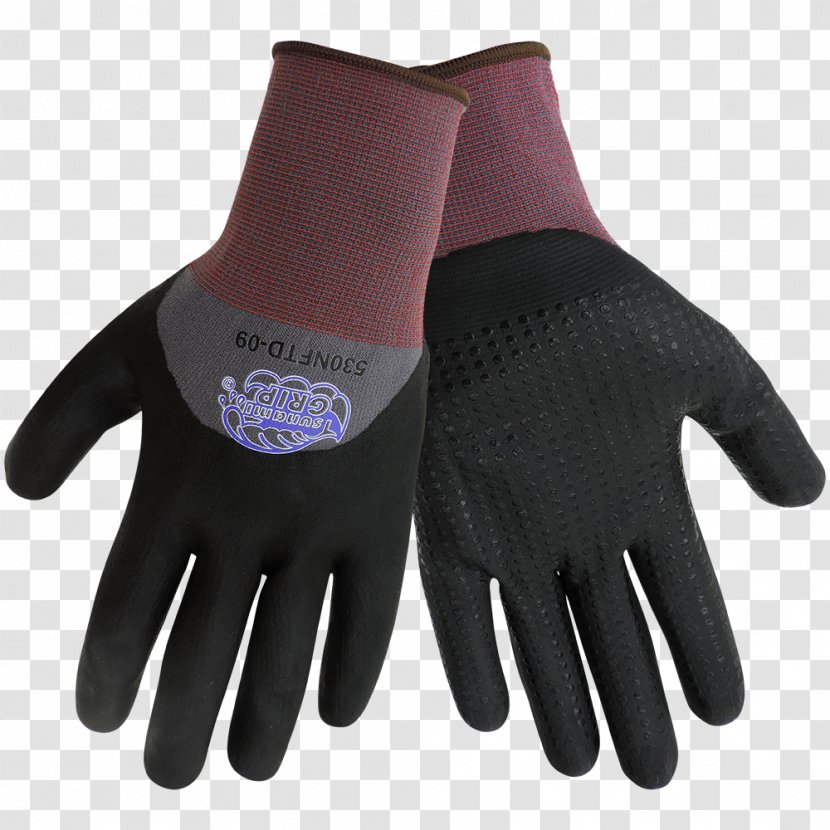 Cut-resistant Gloves Nitrile Schutzhandschuh Leather - Natural Rubber - Spandex Transparent PNG