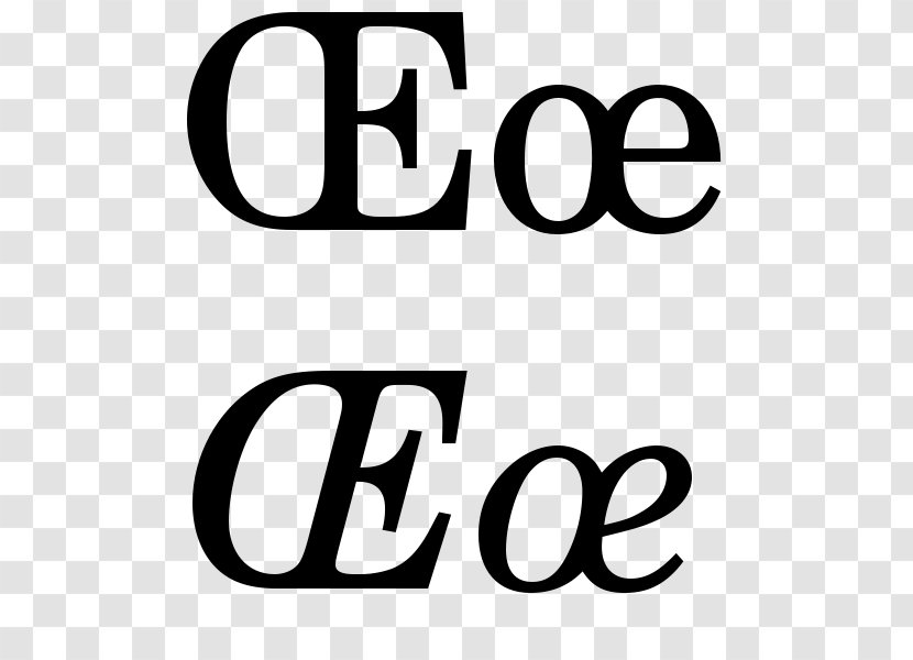 Æ EleMar Oregon - Digraph - Central Letter Typographic LigatureOthers Transparent PNG
