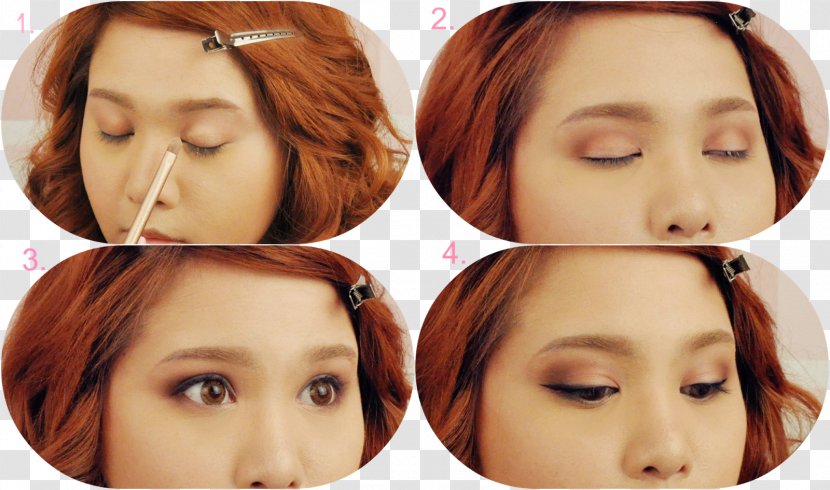Eyebrow Hair Coloring Cheek Chin Eyelash - Watercolor - Smoky Makeup Transparent PNG