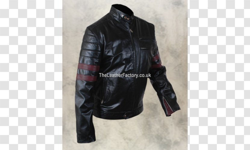 Leather Jacket - Textile - Stipes Transparent PNG