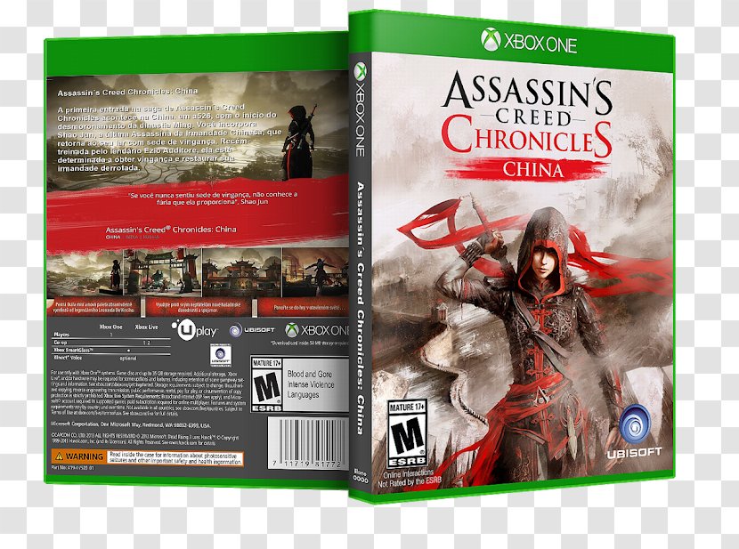 Assassin's Creed Chronicles: China Creed: Revelations III - Video Game Console Transparent PNG