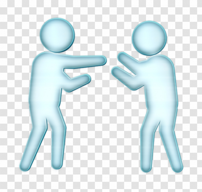 People Icon Criminal Fighting With A Person Icon Criminal Minds Icon Transparent PNG