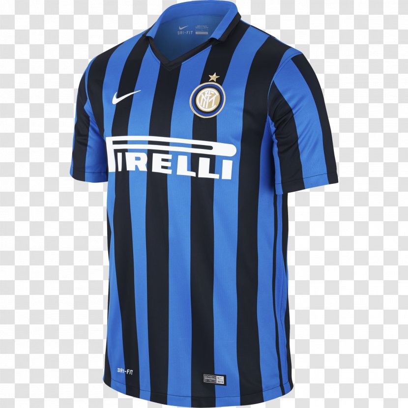 Inter Milan Serie A A.C. Jersey Football - Blue Transparent PNG