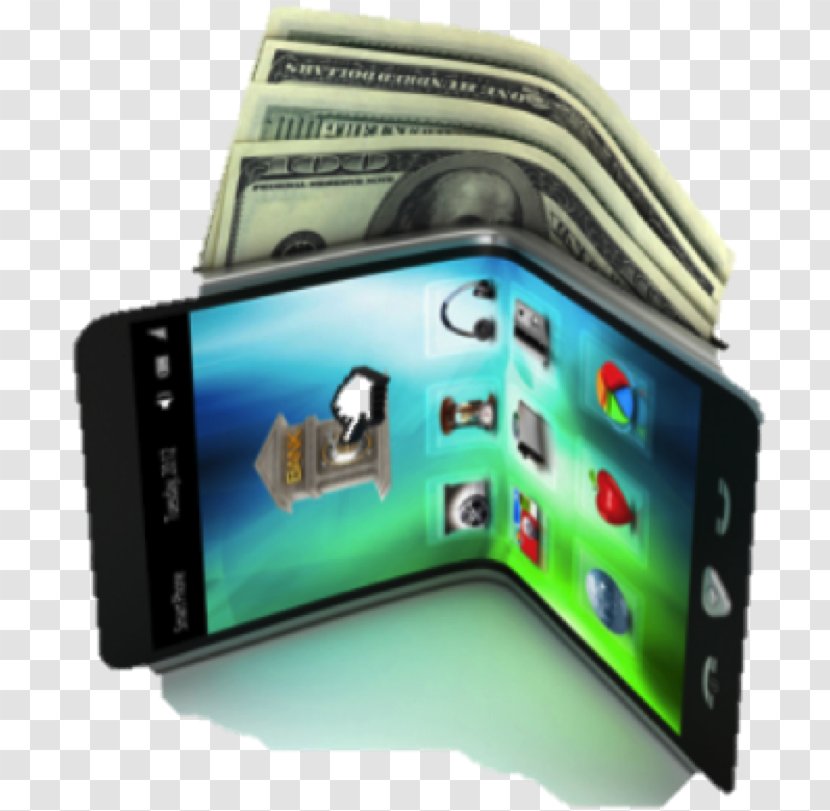 Mobile Banking Payment Phones - Portable Communications Device - Bank Transparent PNG