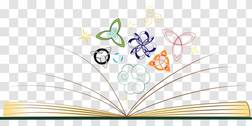 Reading Book Author Child Idea - Floral Design - The Element Transparent PNG