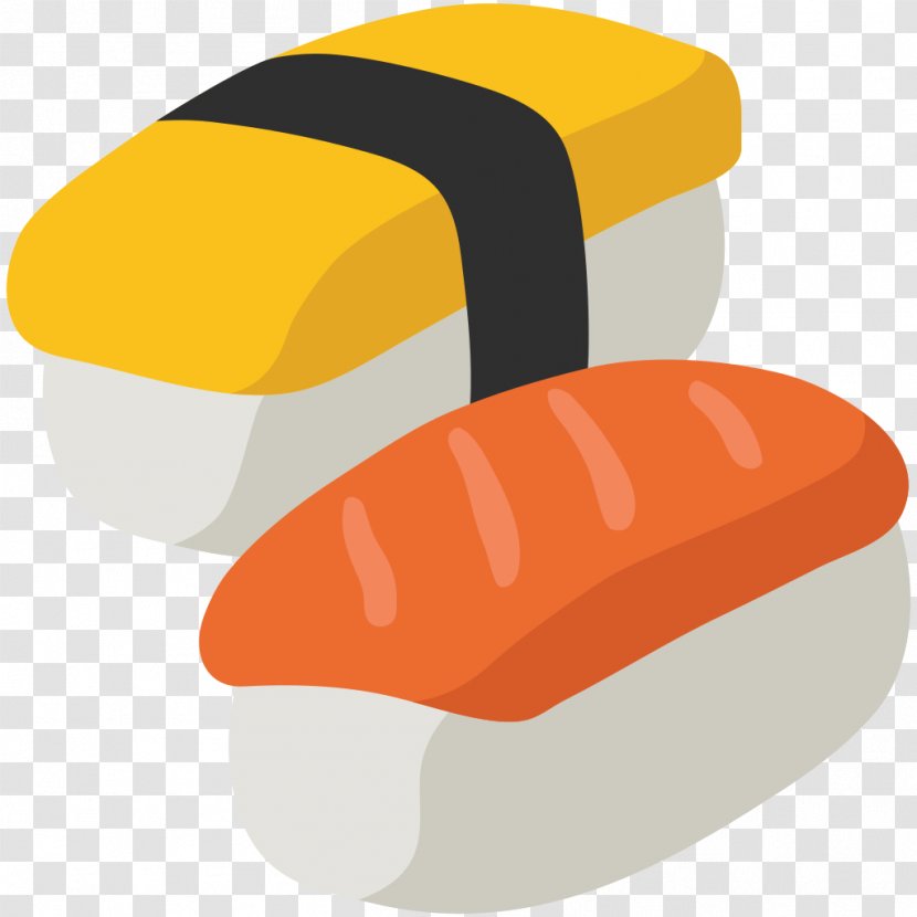 Sushi Emoji Hamburger Fried Chicken Fast Food - Noto Fonts - Japan Transparent PNG