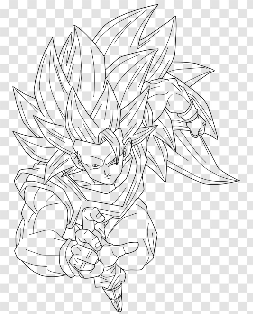 Goku Gohan Vegeta Trunks Goten Transparent PNG