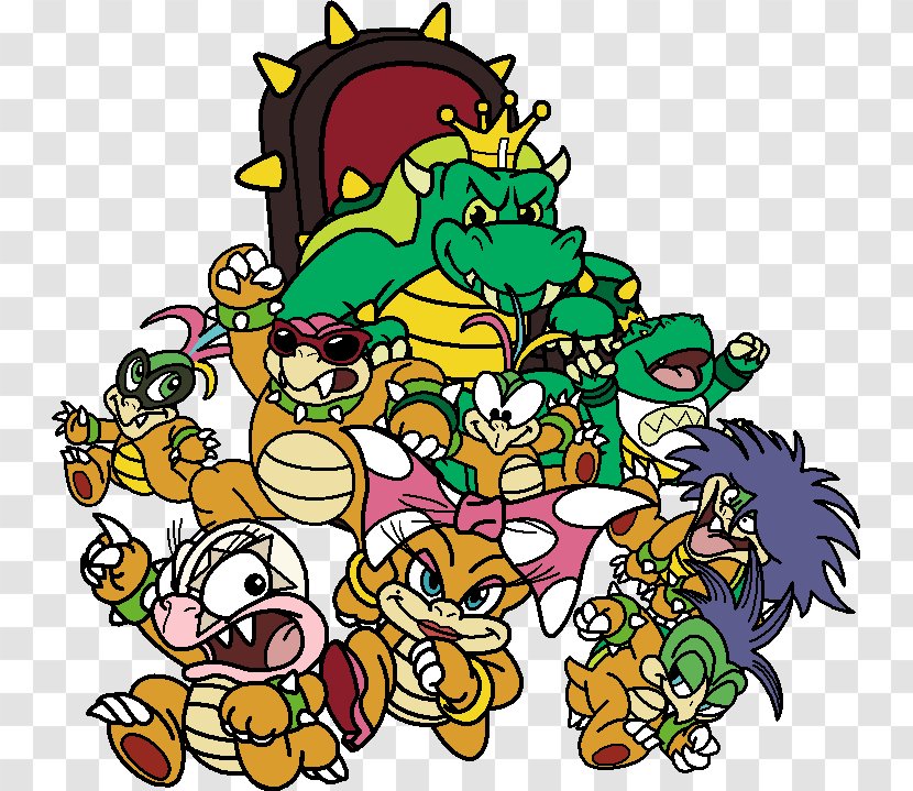 Bowser Super Mario Bros. 3 - Koopa Kid Transparent PNG