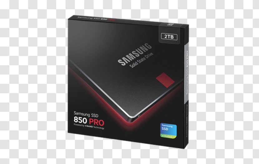 Laptop Samsung 850 PRO III SSD Solid-state Drive EVO Terabyte Transparent PNG