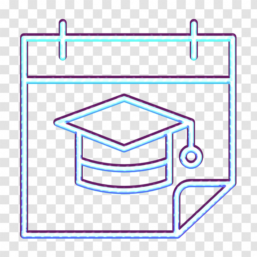 School Icon Calendar Icon Transparent PNG