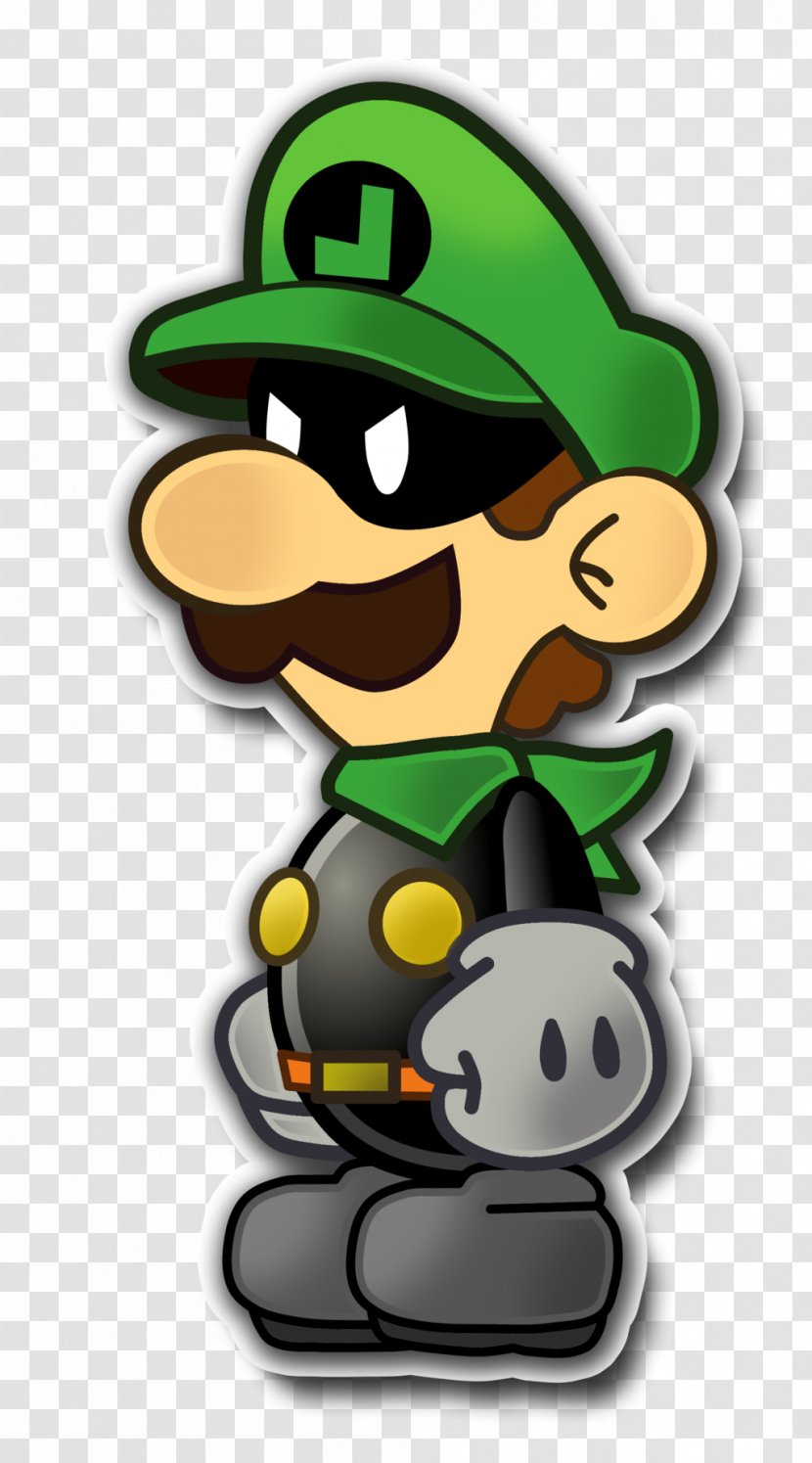 Super Paper Mario Luigi Bros. - Count Bleck - Mr Transparent PNG