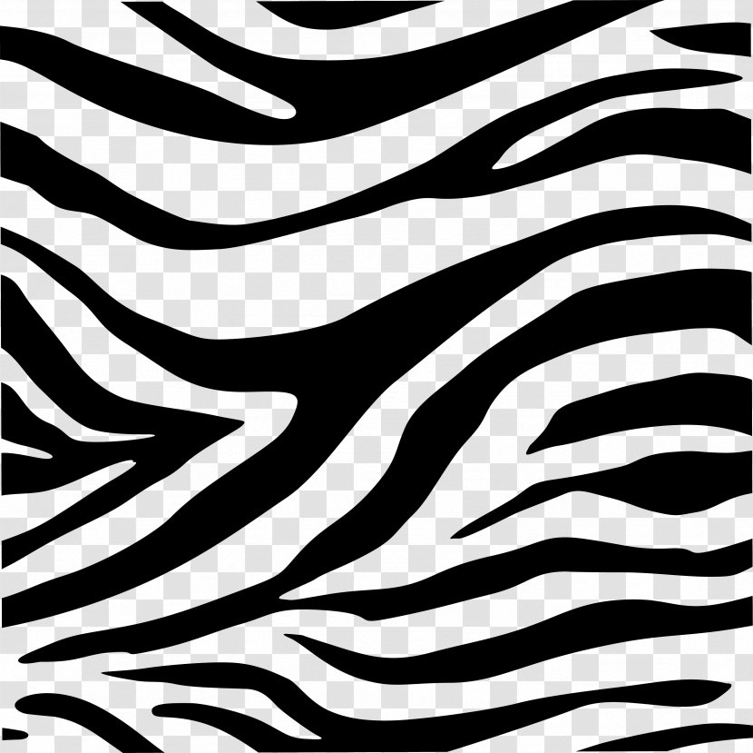 Zebra Napkin Paper Cheetah Animal Print - Tablecloth - Black Transparent PNG