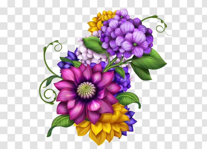 Blessing Morning Wish Image Good - Purple - Happy Flower Transparent PNG