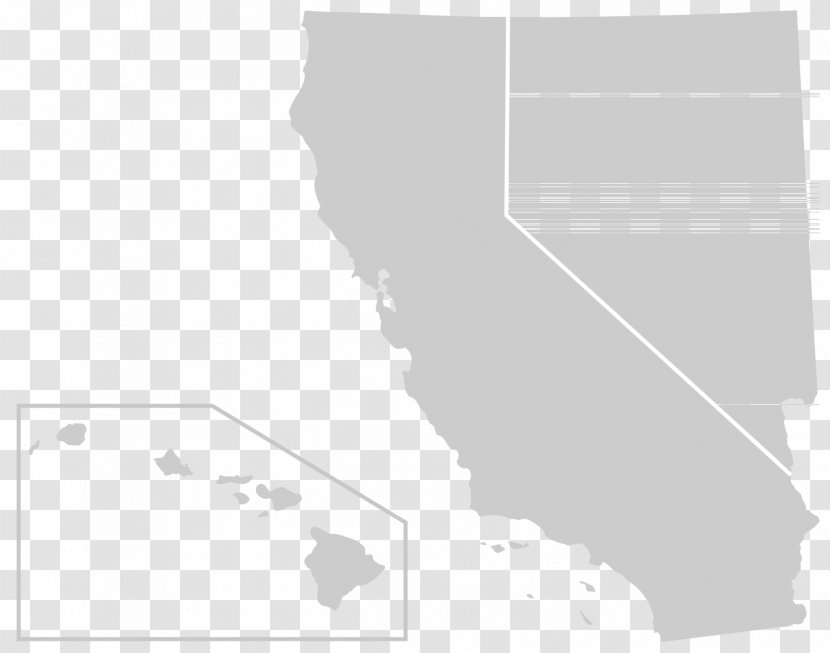 California Vector Graphics Clip Art Map Illustration - Area Transparent PNG