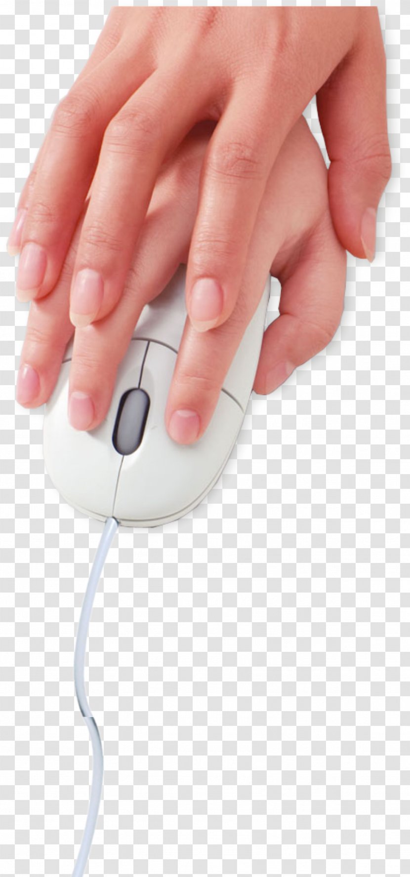Nail Electronics Chinglish - Finger - Holding The Mouse Transparent PNG