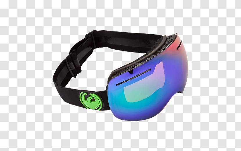 Dragon X1s Goggles Sunglasses - Violet Transparent PNG