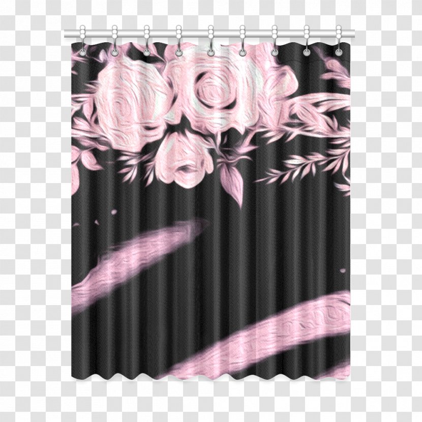 Textile Purple Violet Magenta Curtain - Pink M - Curtains Transparent PNG