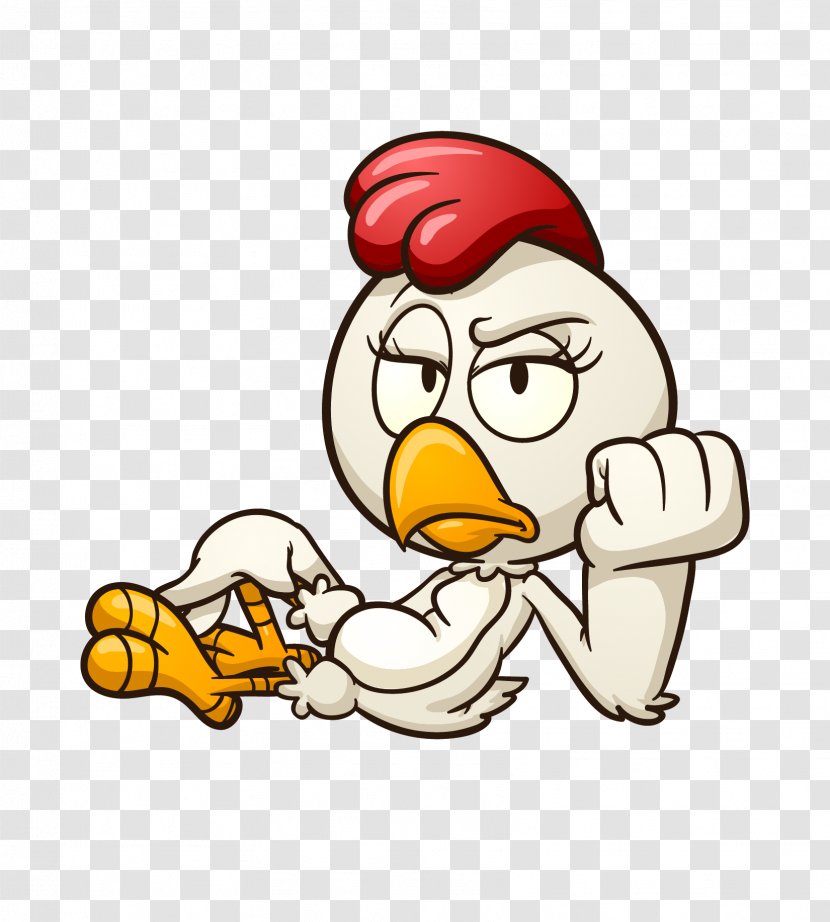 Chicken Cartoon Illustration - Material - Chick Transparent PNG