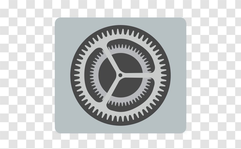 Wheel Emblem Symbol Circle Font - Settings Transparent PNG