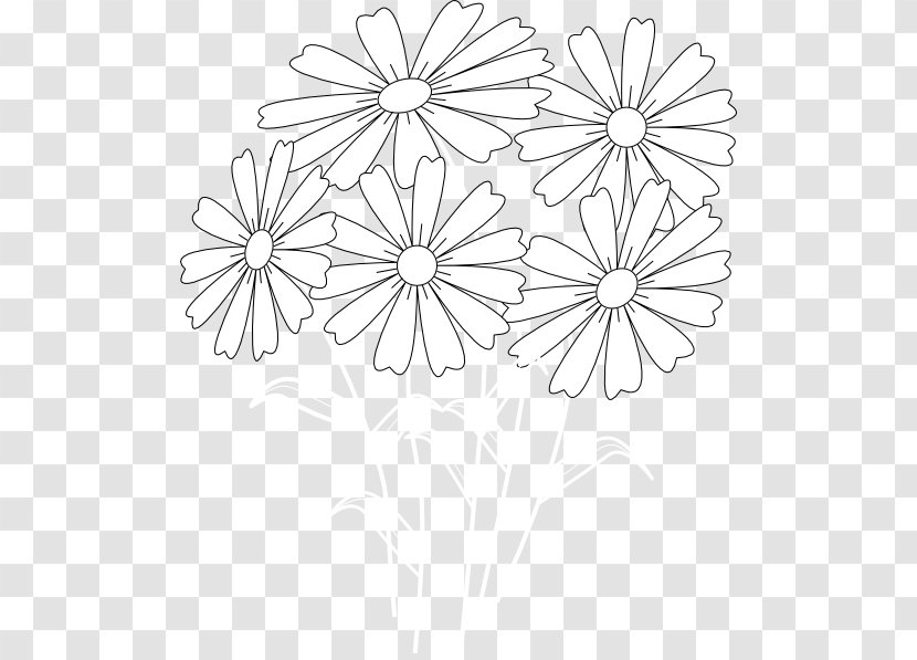 Flowers Coloring Book: Beautiful Pictures From The Garden Of Nature Colouring Pages Designs For Coloring: More - Flora - Flower Transparent PNG