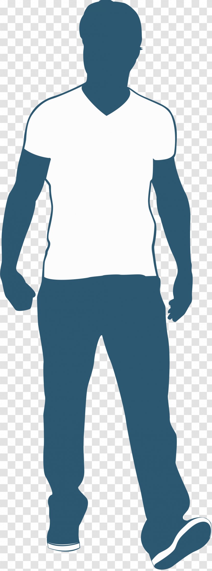 Casual Wear Smart Business Dress Code Clothing - Man Walking File Transparent PNG
