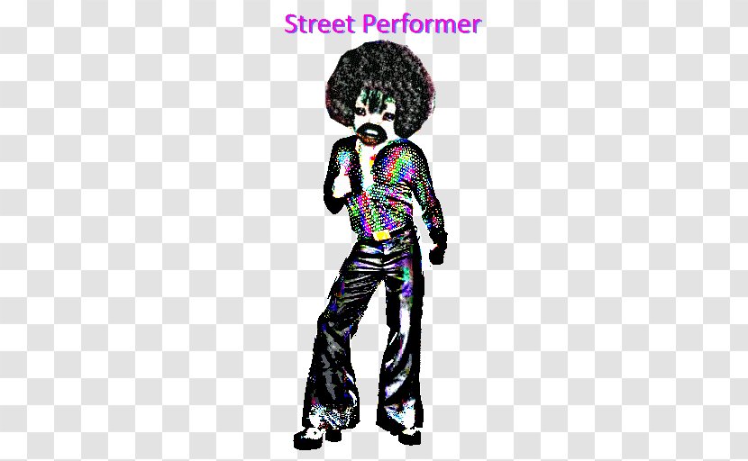 Cartoon Street - Text - Trousers Costume Transparent PNG