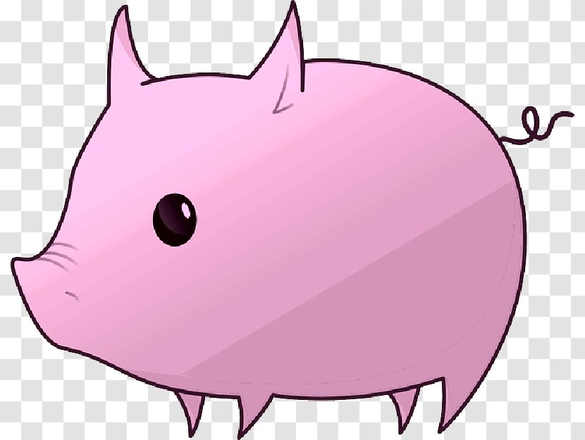 Pig Clip Art Openclipart Vector Graphics - Snout - Animation Transparent PNG